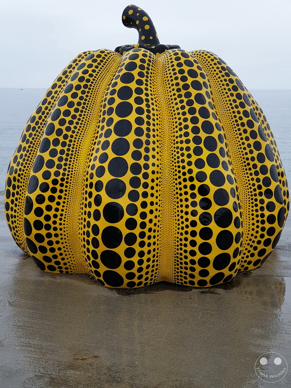 Naoshima Island - Yellow Pumpkin von Yayoi Kusama