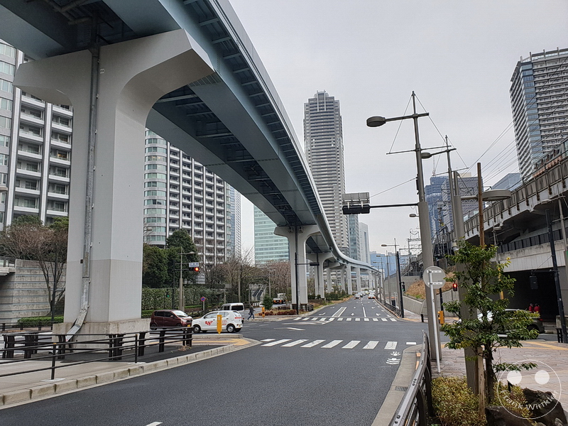 Tokyo - Hochbahntrasse