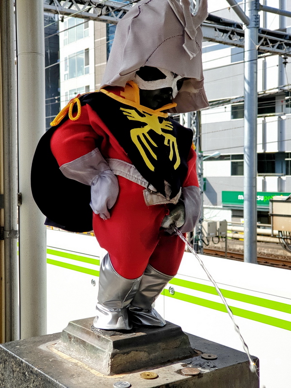 Tokyo - Little Peeing Monk Statue