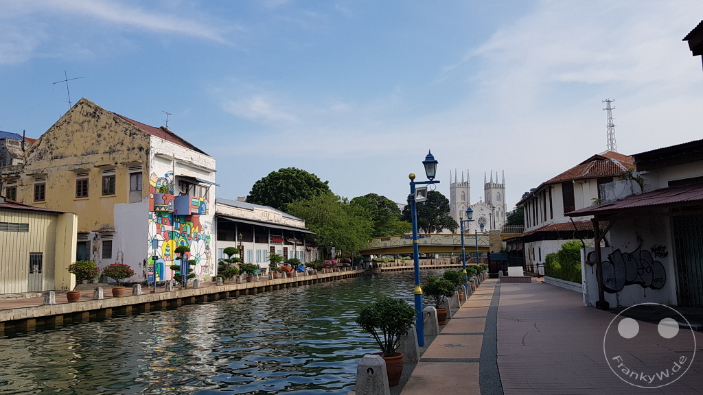 Melaka - Malaysia - Malacca River - Jambatan Kg Jawa Bridge
