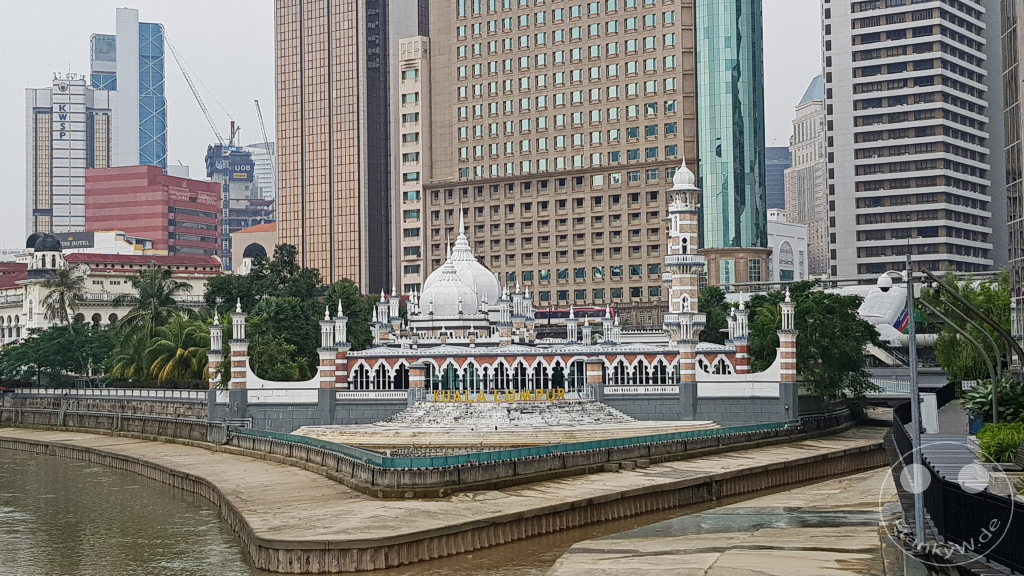 Kuala Lumpur - Malaysia - Masjid Jamek Lookout Point at River of Life