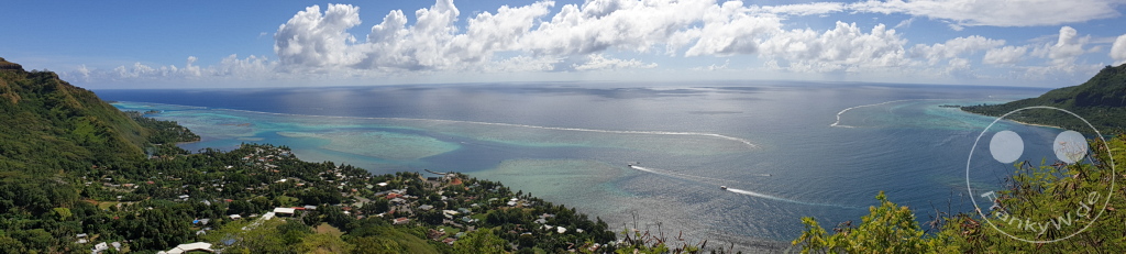 French Polynesia - Moorea - Magic Mountain Overlook