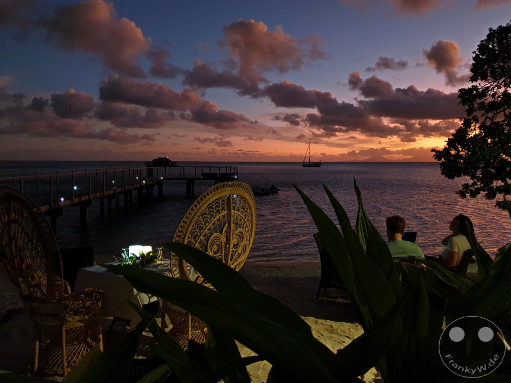 French Polynesia - Huahine - Le Mahana - Sunset