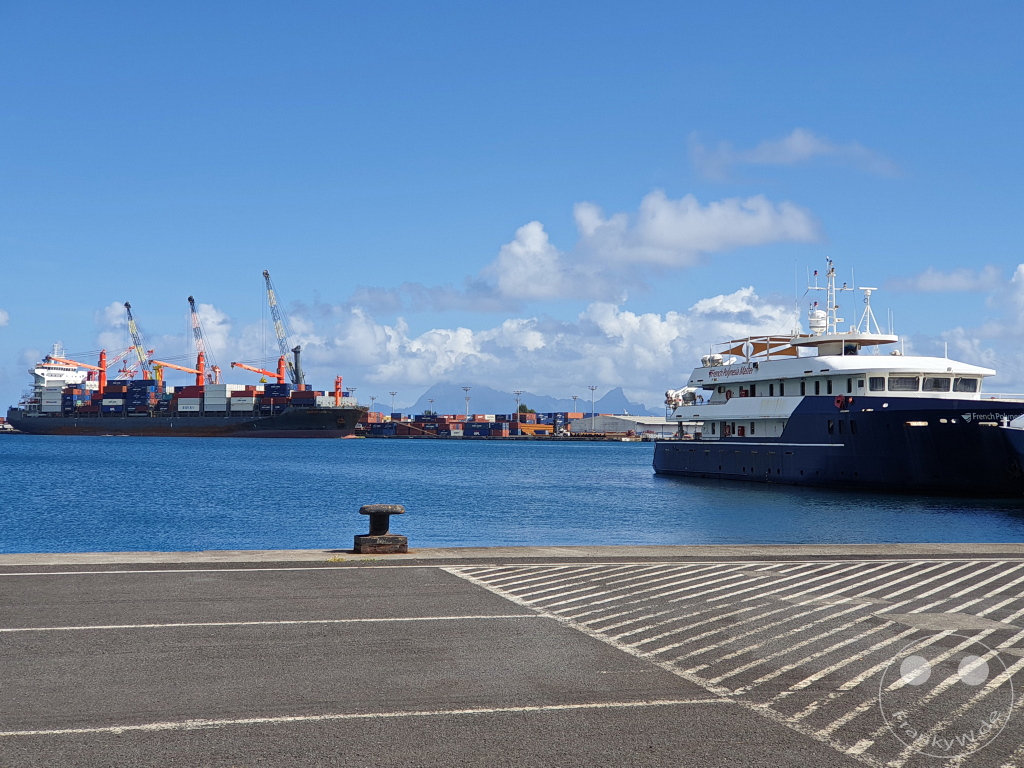 French Polynesia - Tahiti - Papeete - Harbour