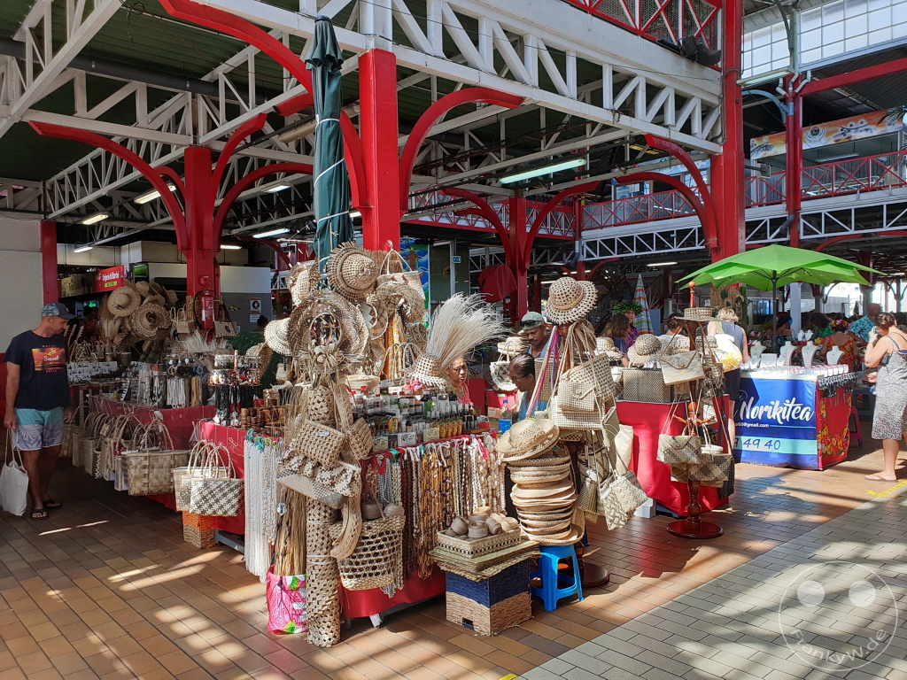 French Polynesia - Tahiti - Papeete Market