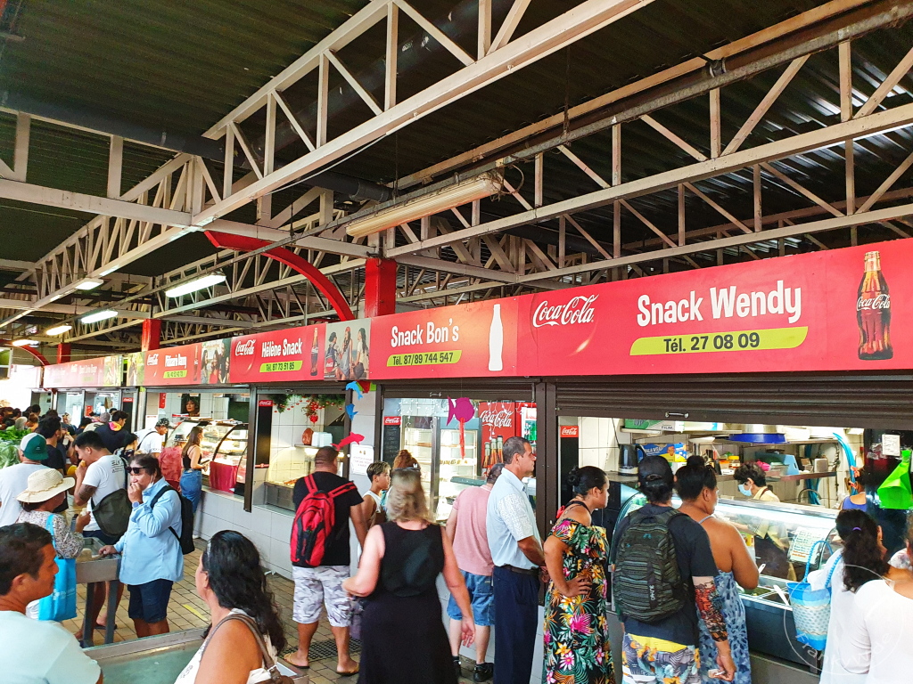 French Polynesia - Tahiti - Papeete Market