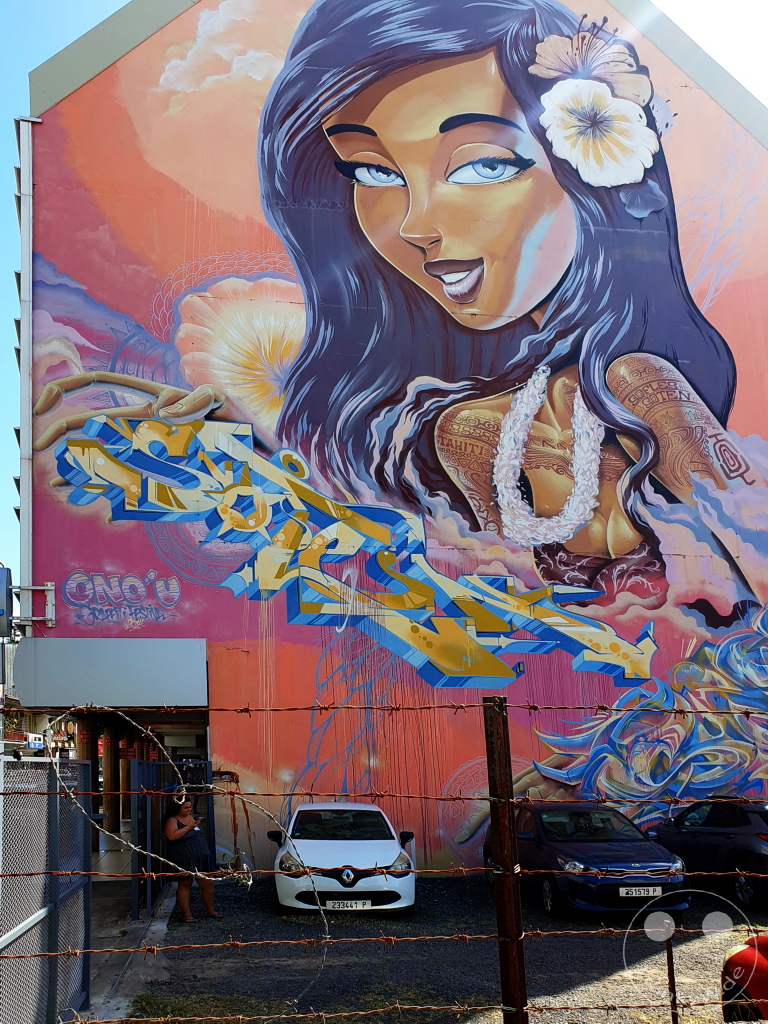 French Polynesia - Tahiti - Papeete - Street Art