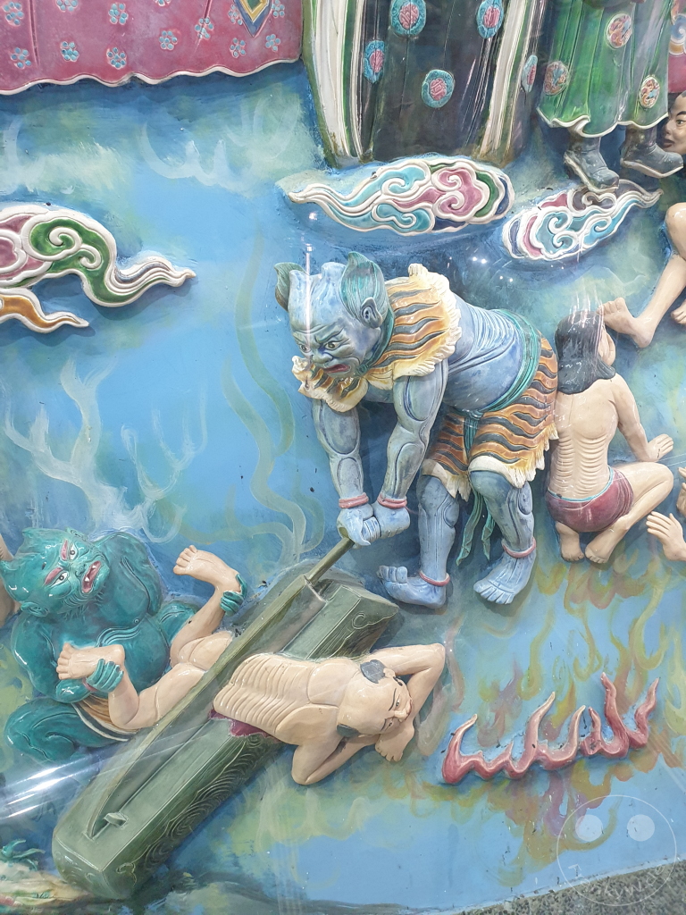 Taiwan - Zuoying - Tiger-und Drache-Pagoden - Die Hölle