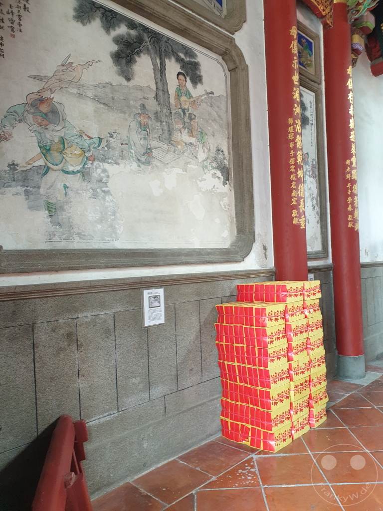 Taiwan - Tainan Grand Mazu Temple - Opfergeld