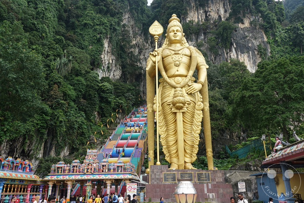 Kuala Lumpur - Malaysia - Batu Caves - Arulmigu Murugan Statue - Sri Subramaniar Swamy Temple