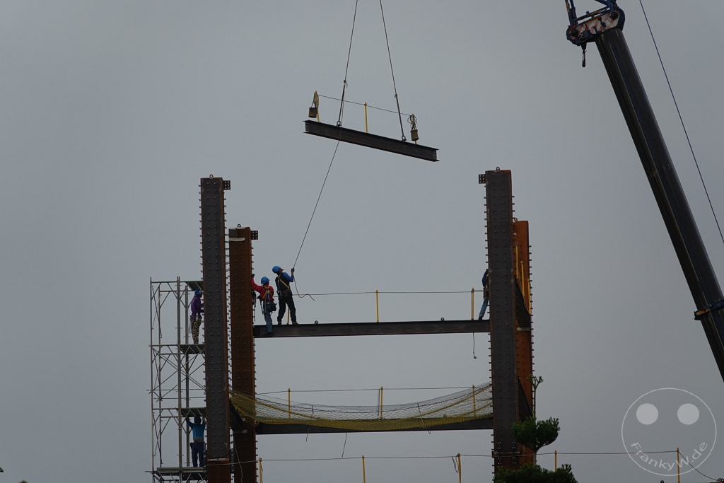 Taiwan - Taipeh - Bauarbeiten