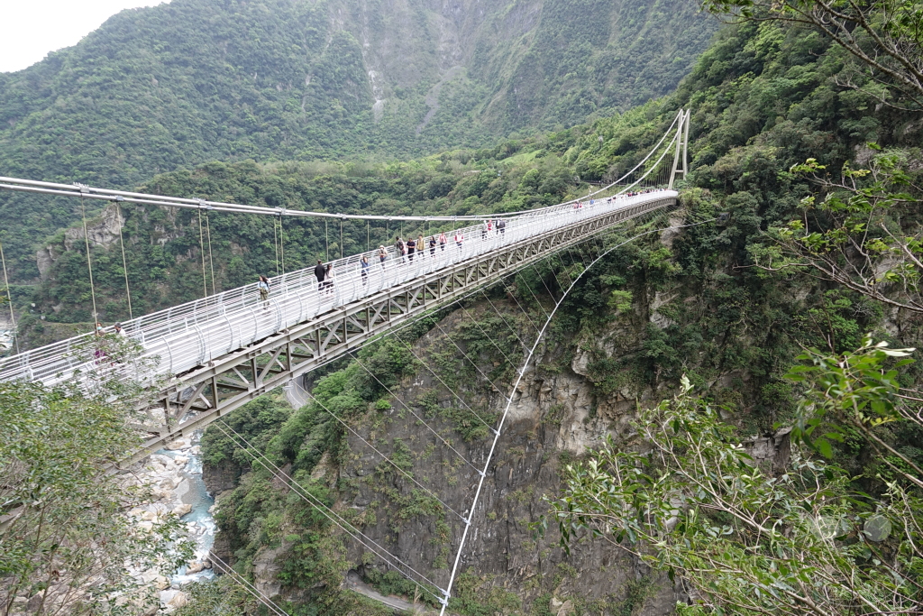 Taiwan - Taroko National Park - Buluowan Suspension Bridge