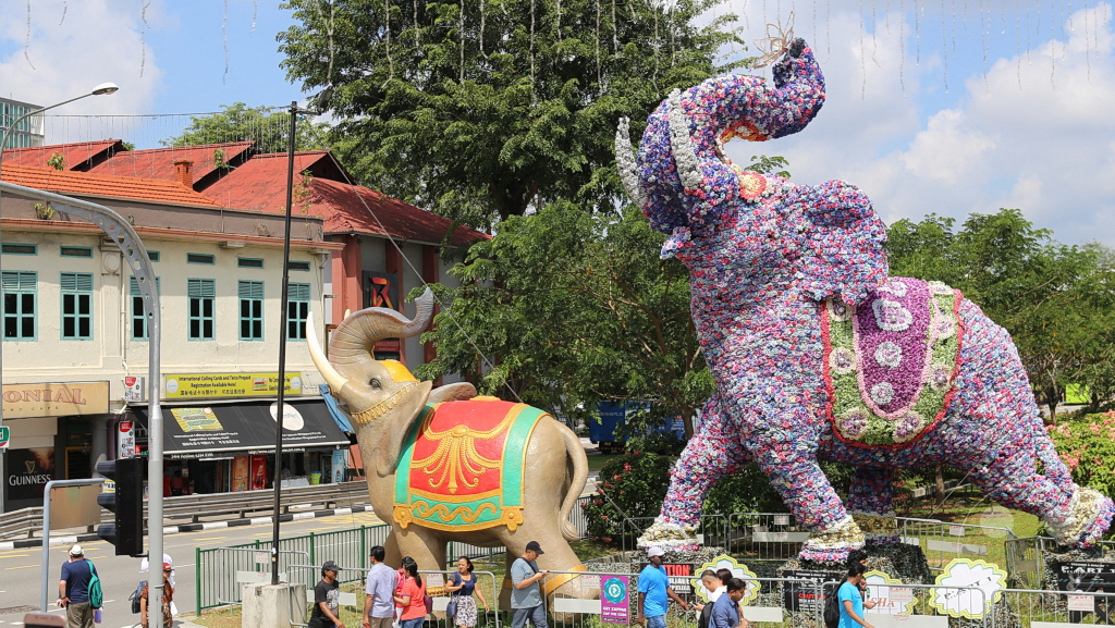 Singapur - Arts - Elephants
