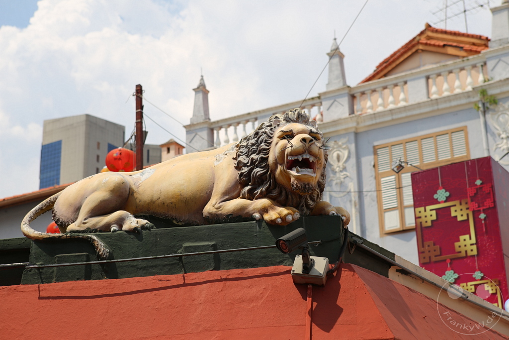 Singapur - Chinatown - lion