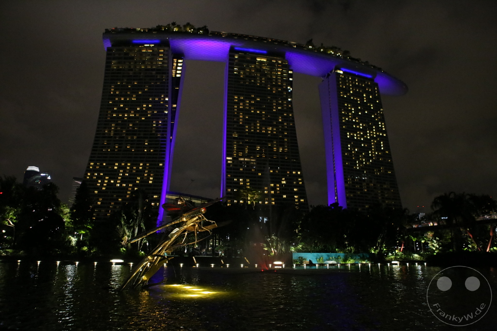 Singapur - Gardens by the bay - Marina Bay Sands