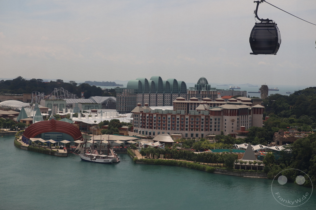 Singapur - HarbourFront - ropeway