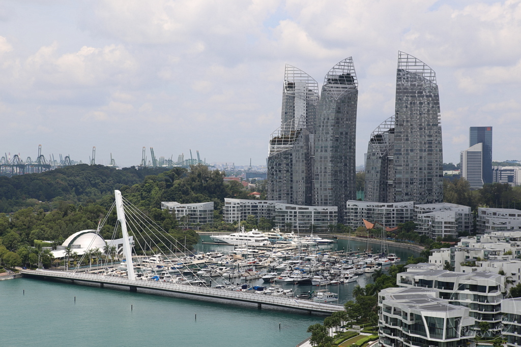 Singapur - HarbourFront - ropeway