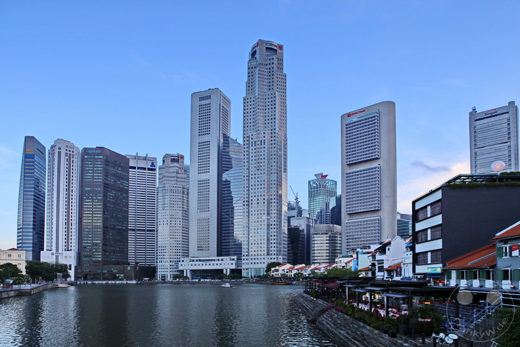 Singapur - banking district