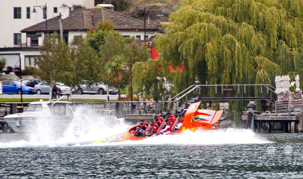 New Zealand South Island - Queenstown - Speedboat