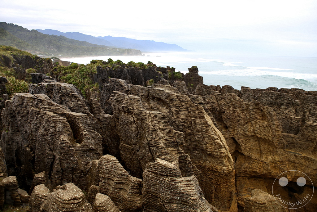 New Zealand South Island - Pancake Rocks