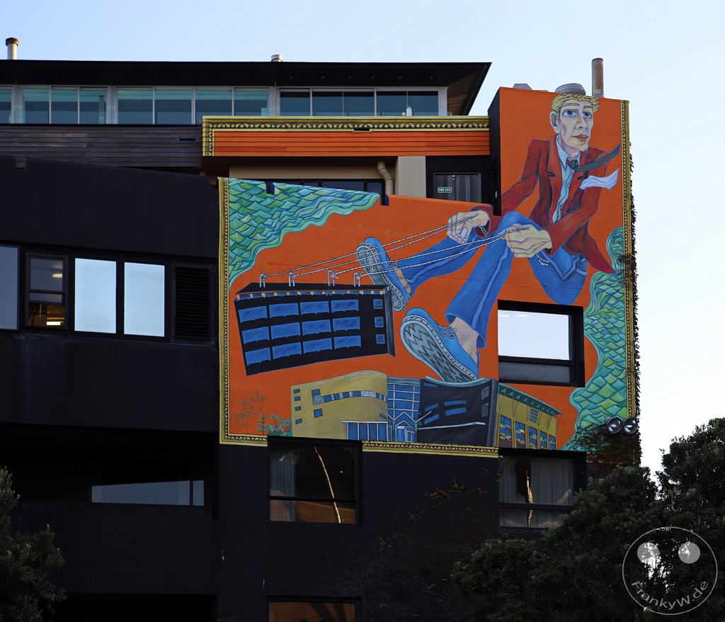 New Zealand North Island - Wellington - Street Art