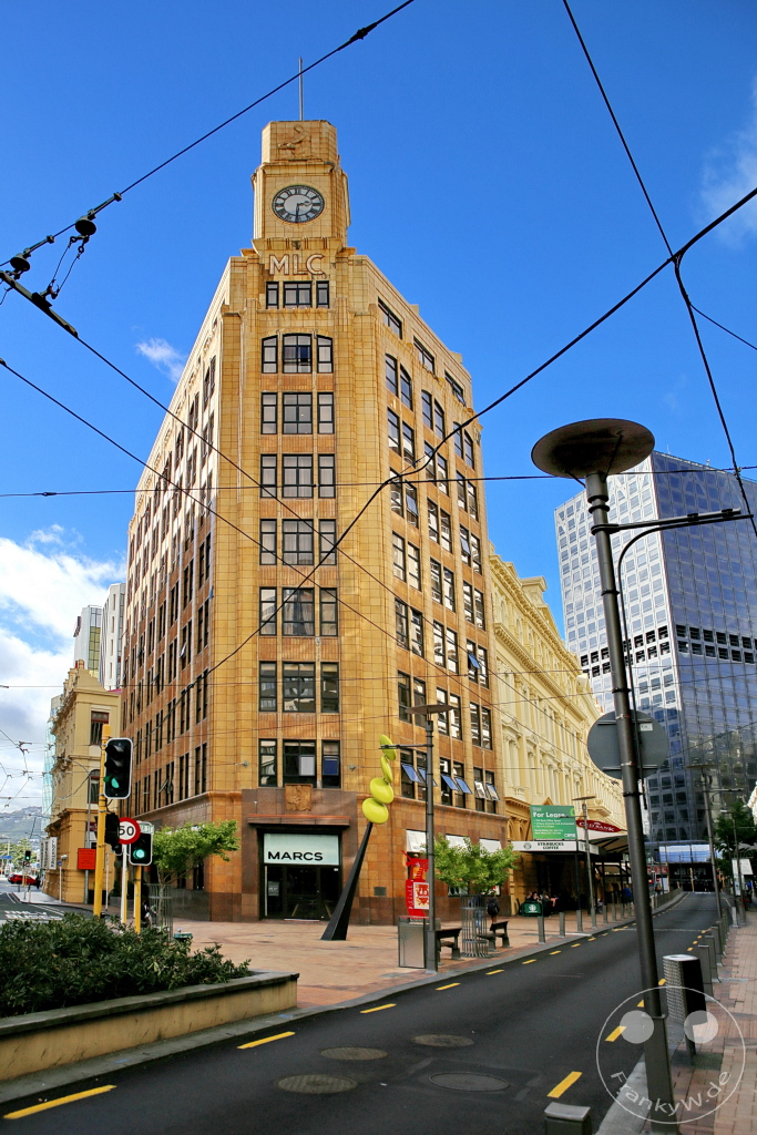 New Zealand North Island - Wellington - Hotel Quest - art deco building