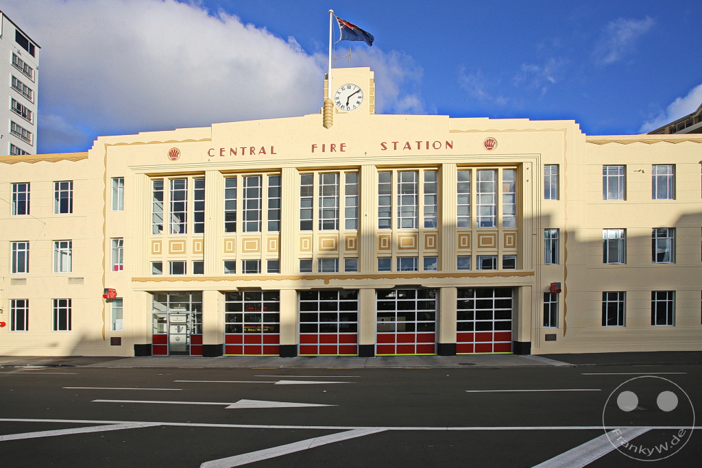 New Zealand North Island - Wellington - Central Fire Station