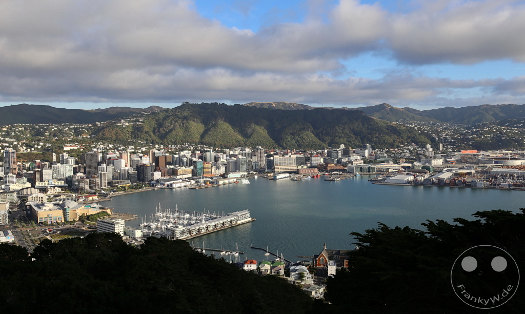 New Zealand North Island - Wellington - Mount Victoria Lookout