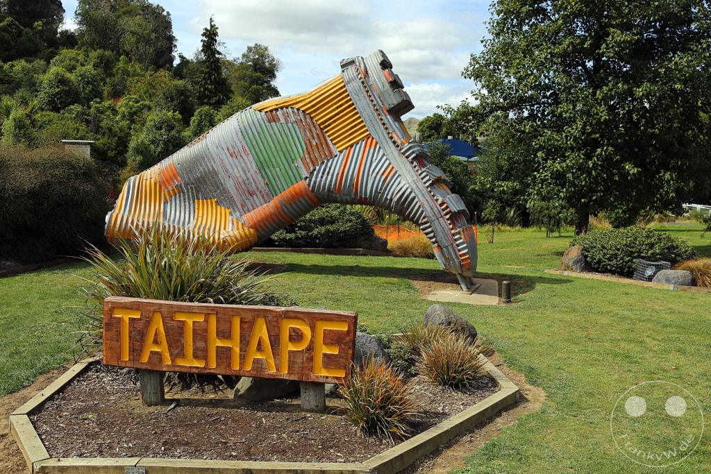 New Zealand North Island - Taihape Gumboot Statue