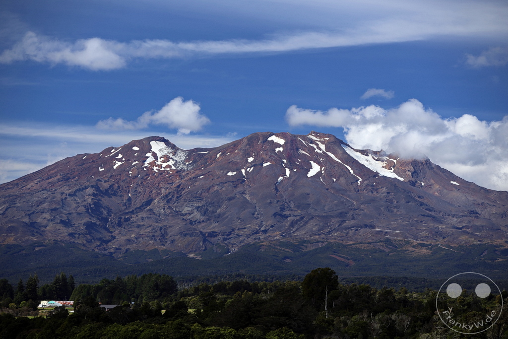 New Zealand North Island - Horopito - Mount Ruapehu