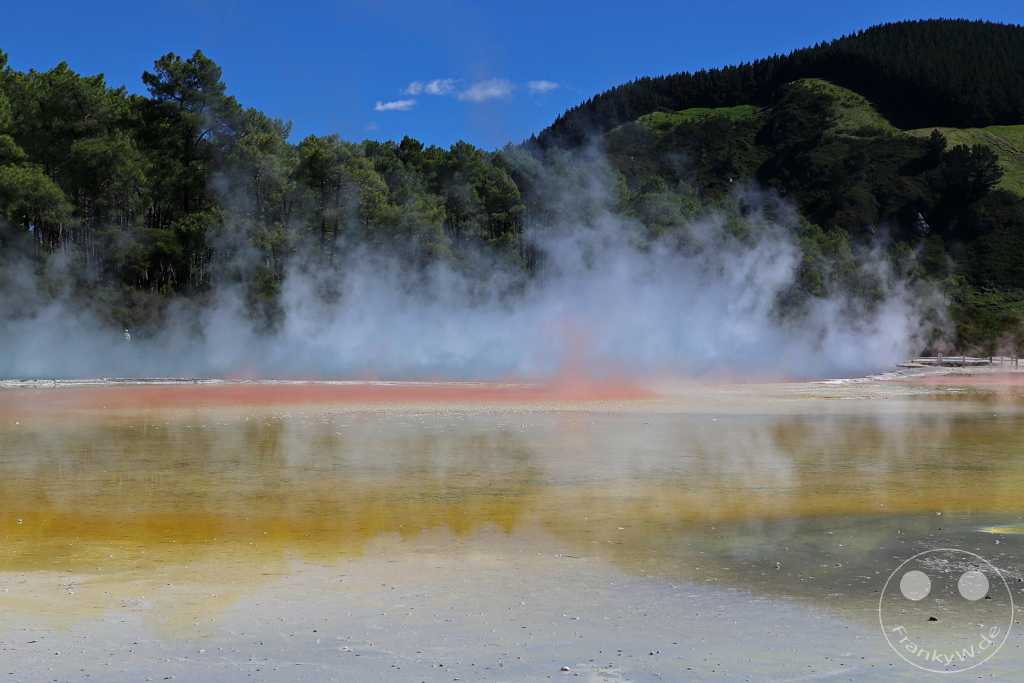 New Zealand North Island - Wai-O-Tapu - Thermal Wonderland - Champagne Pool