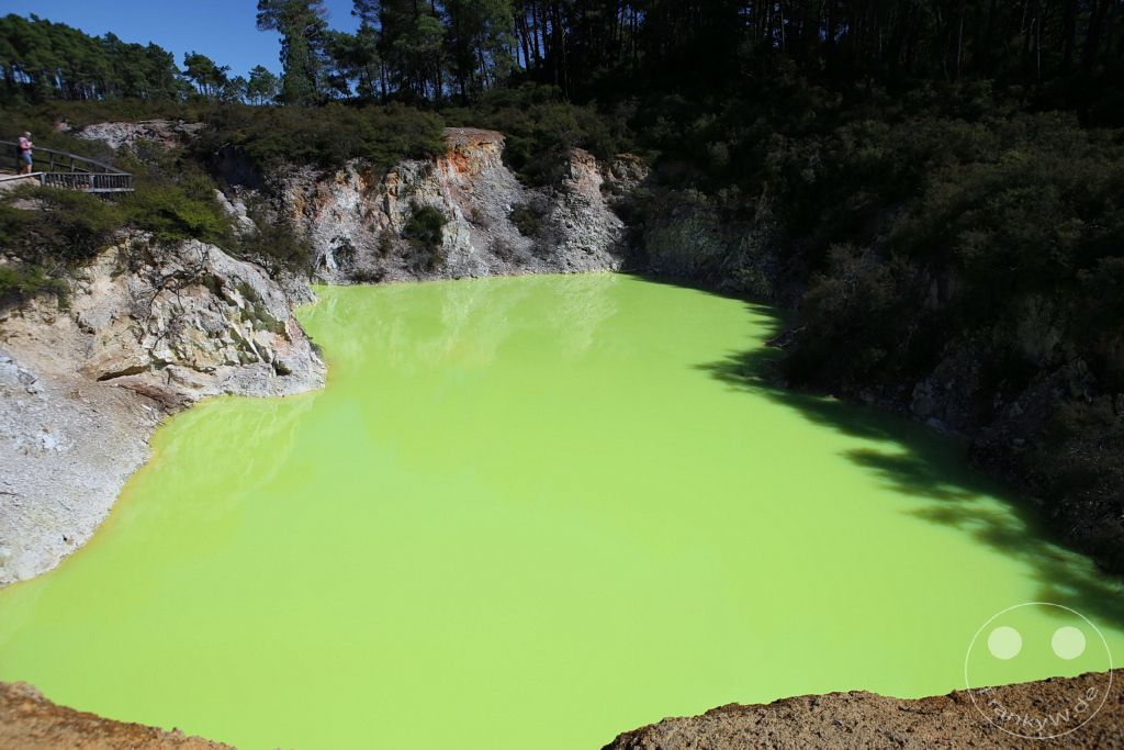 New Zealand North Island - Wai-O-Tapu - Thermal Wonderland - Devil’s Bath