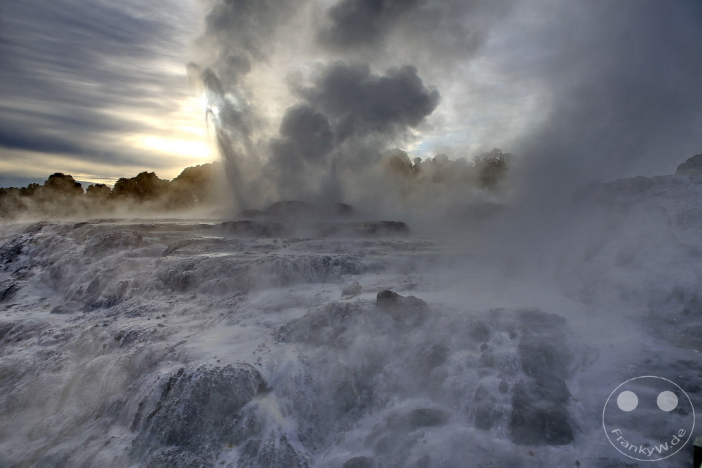 New Zealand North Island - Te Puia - Rotorua