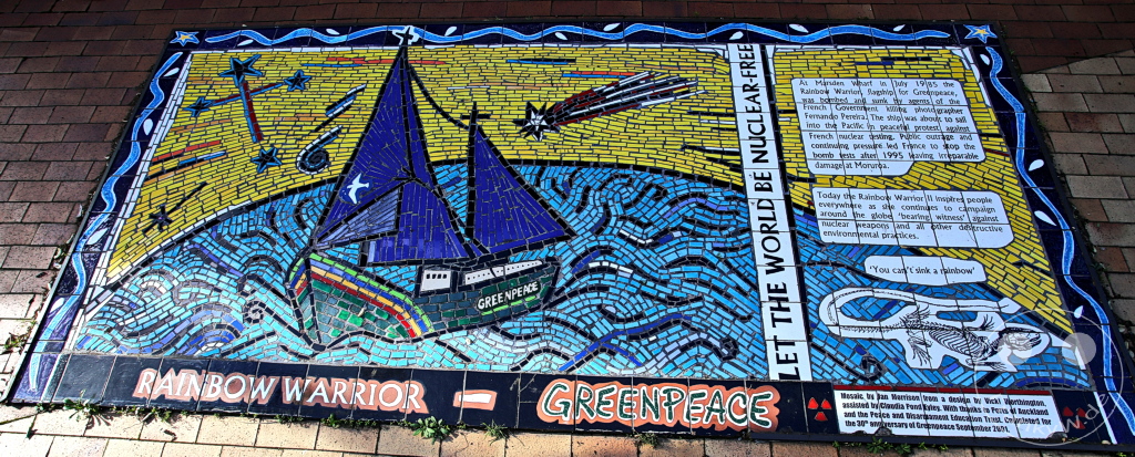 New Zealand North Island - Auckland - Rainbow Warrior Memorial