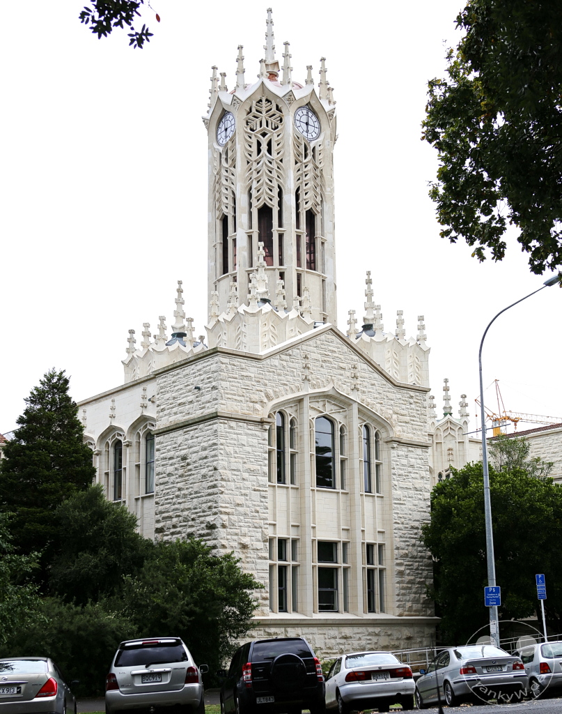 New Zealand North Island - Auckland - University Of Auckland Clock Tower