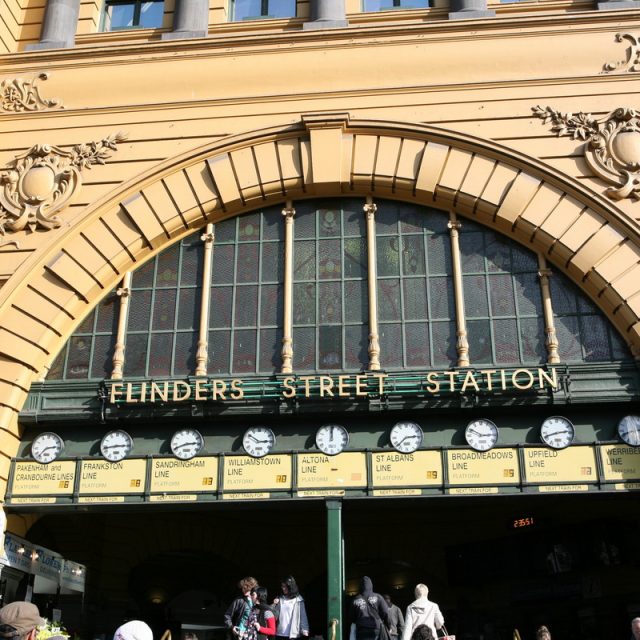 Australia - Melbourne - Flinders Street Railway Station