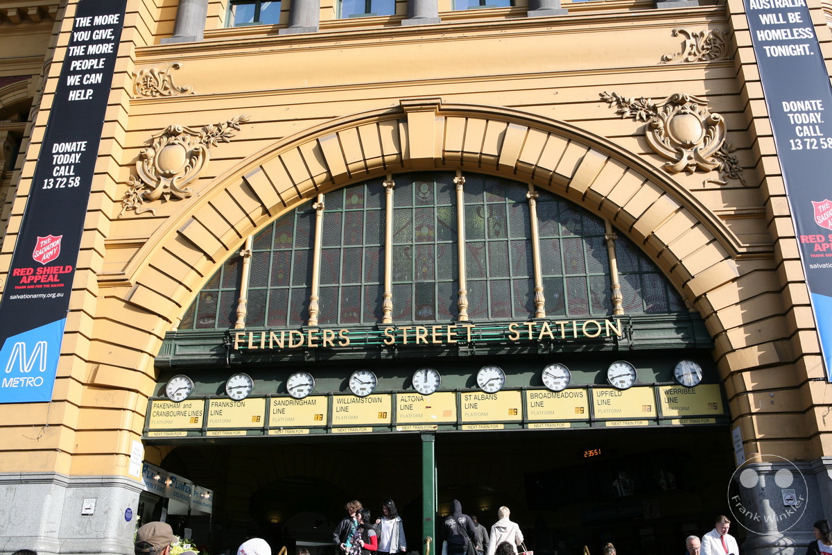 Australia - Melbourne - Flinders Street Railway Station
