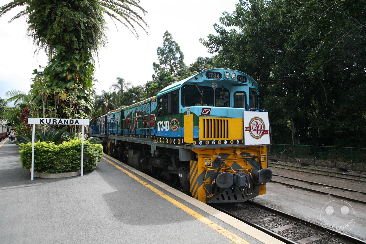 Australia - Queensland - Kuranda - Kuranda Scenic Railway