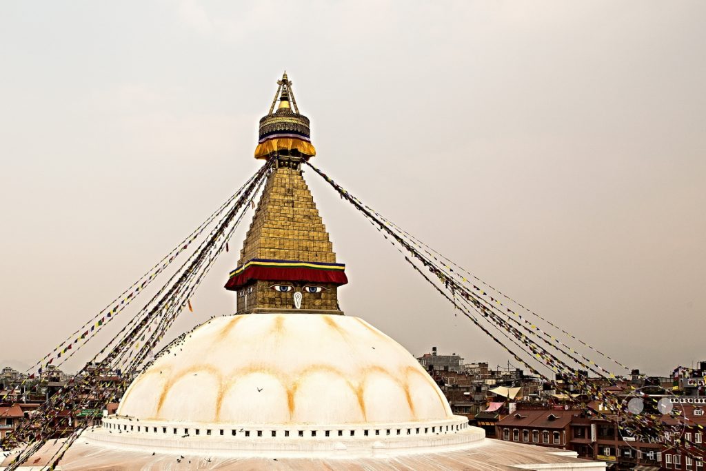Nepal - Kathmandu - boudhanath stupa