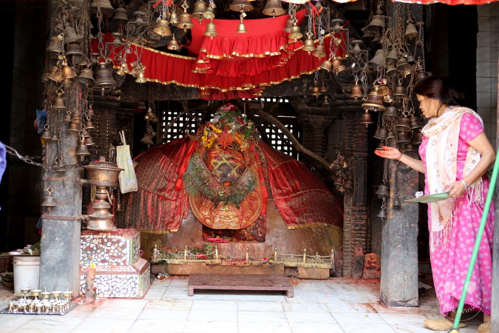 Nepal - Kathmandu - chobhar - monkey god Hanuman