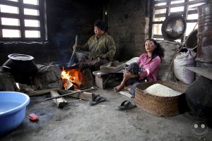 Bhutan - Teoprongchu - puffed rice