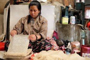 Bhutan - Thimphu - Jungshi Handmade Paper Factory