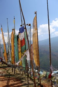 Bhutan - Thimphu - Prayer Flags