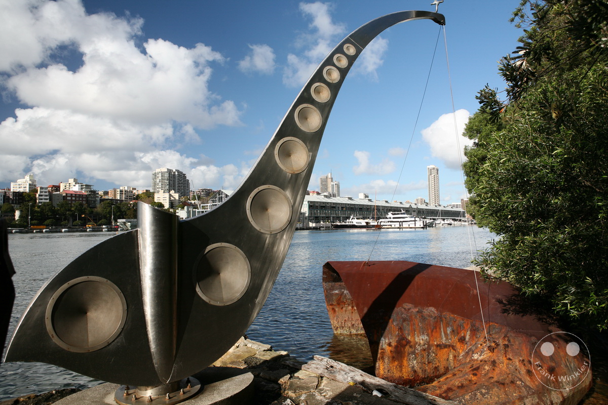 Australia - New South Wales - Sydney - Woolloomooloo Bay - Dual Nature sculpture