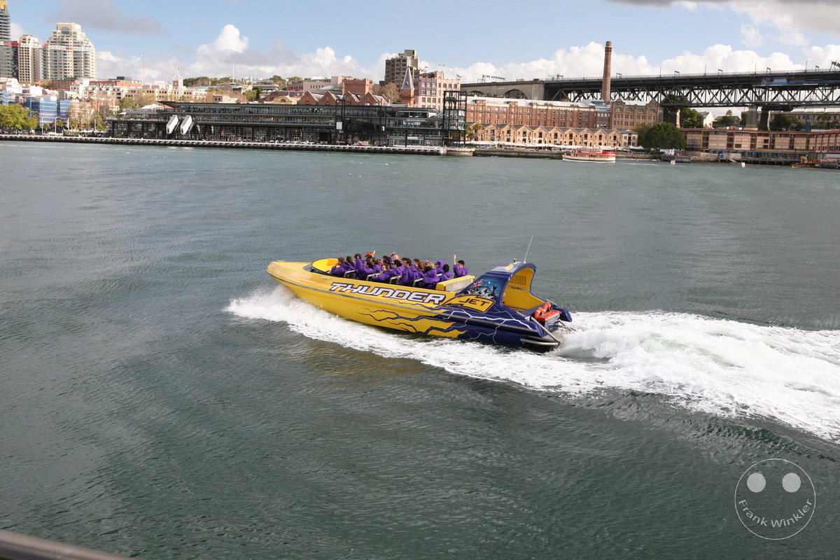 Australia - New South Wales - Sydney - Speedboat