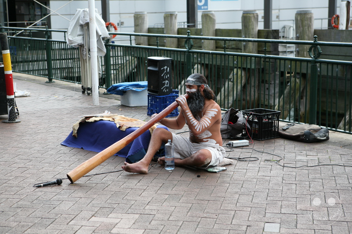 Australia - New South Wales - Sydney - Circular Quay - Didgeridoo