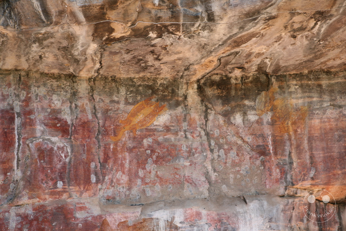 Australia - Nothern Territory - Kakadu Nationalpark - Aboriginal rock art