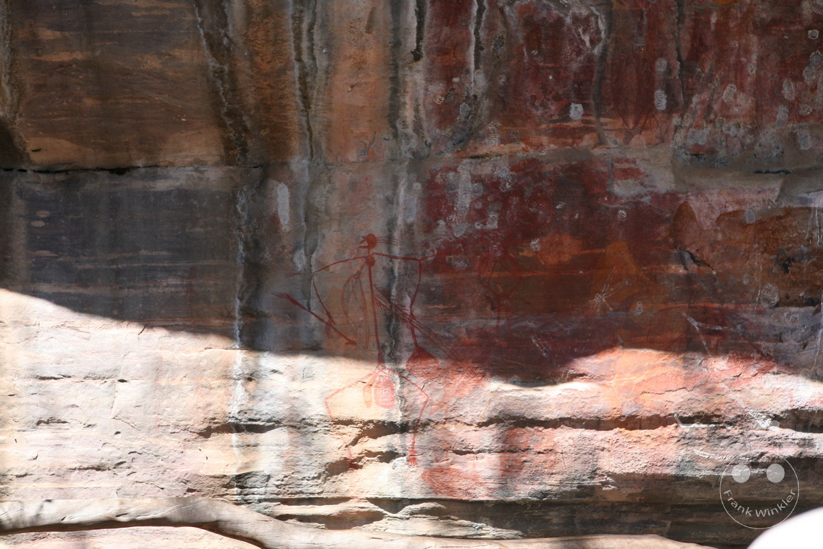 Australia - Nothern Territory - Kakadu Nationalpark - Aboriginal rock art
