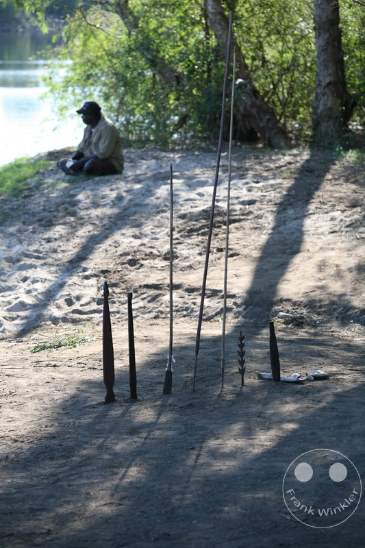 Australia - Nothern Territory - Kakadu Nationalpark - aboriginal spear and woomera