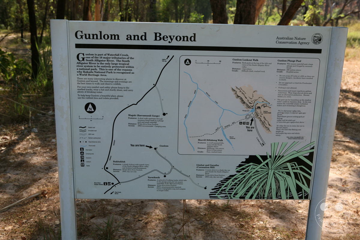 Australia - Nothern Territory - Kakadu Nationalpark - Gunlom Falls
